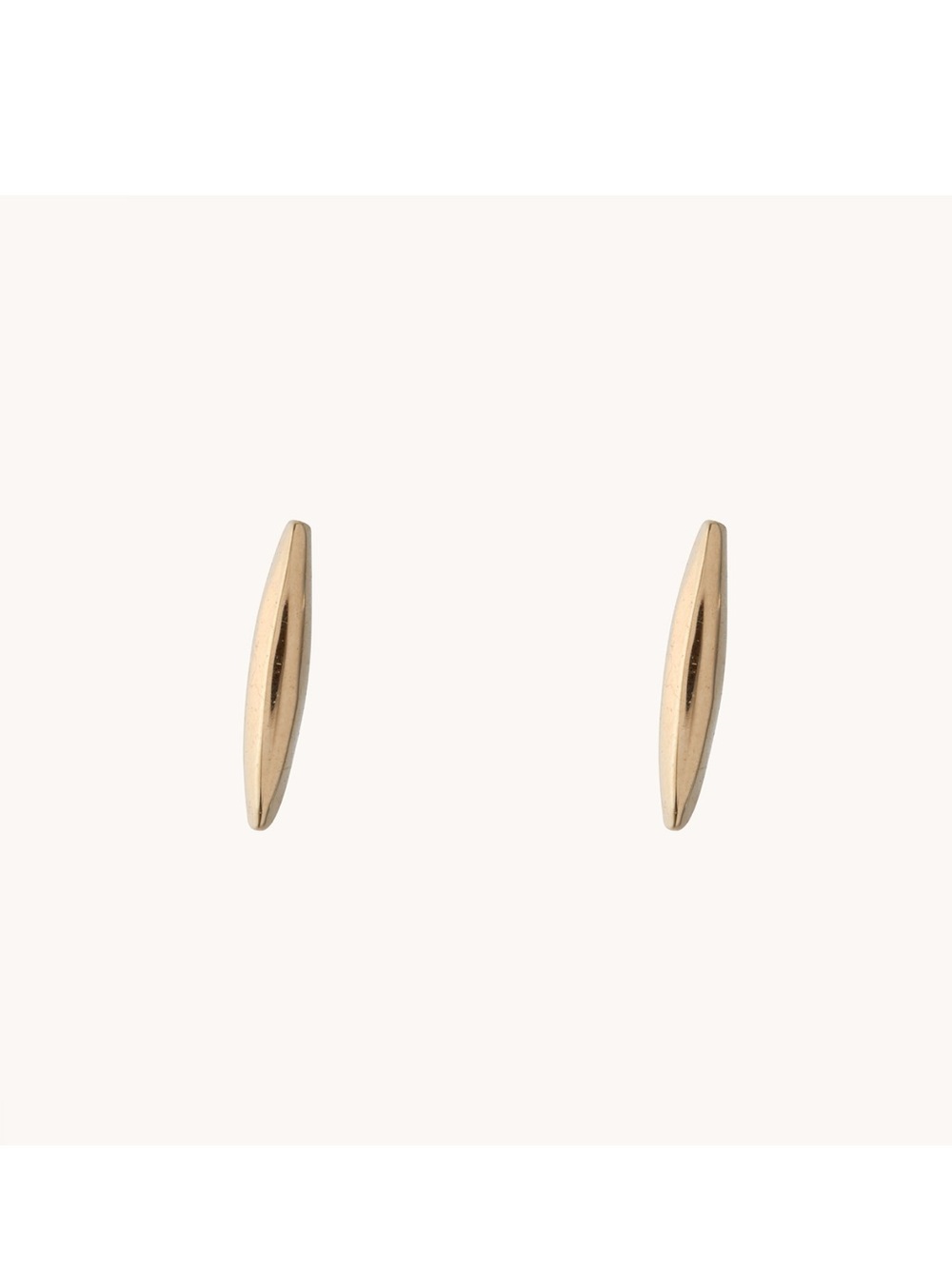 Pair of Catbird “Little Secret Gold Studs” in 14k Gold